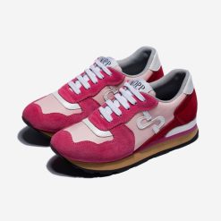 Women Lace-Up Suede Sneakers Rose - Top Women Sneakers - OPP Official Store (OPP France)