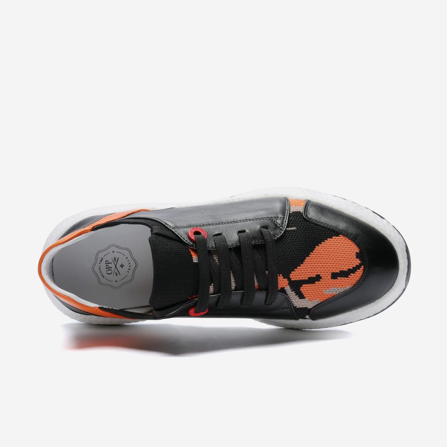 Casual Lace-Up Shoes Black - Image 5