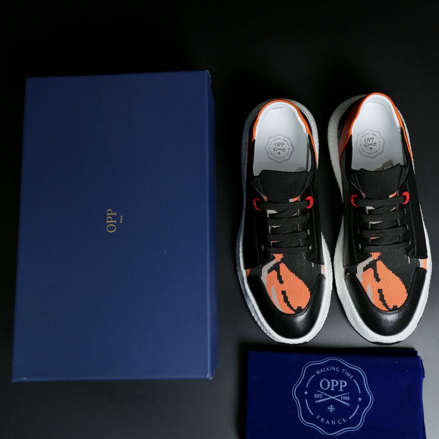 Casual Lace-Up Shoes Black - Image 7