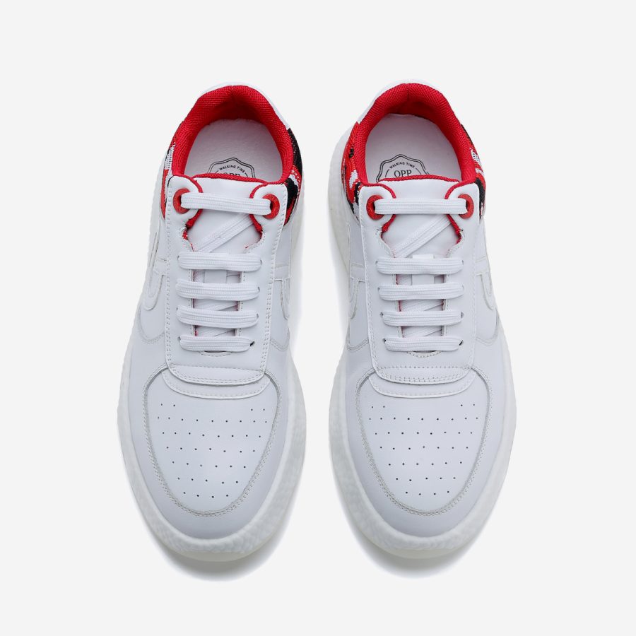 Casual Lace-Up Shoes White - Image 2