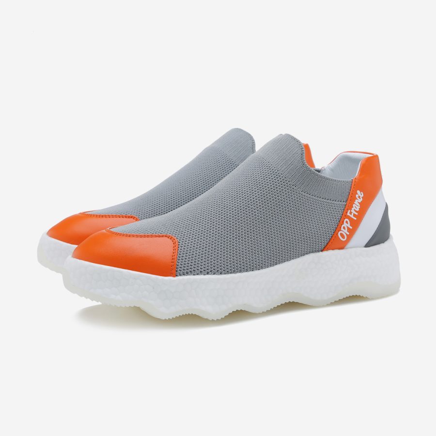 Women Casual Slip On Shoes Grey - Image 3