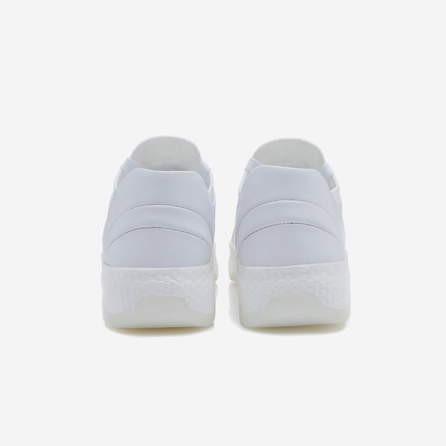 Women Casual Lace-Up Shoes White - Image 4