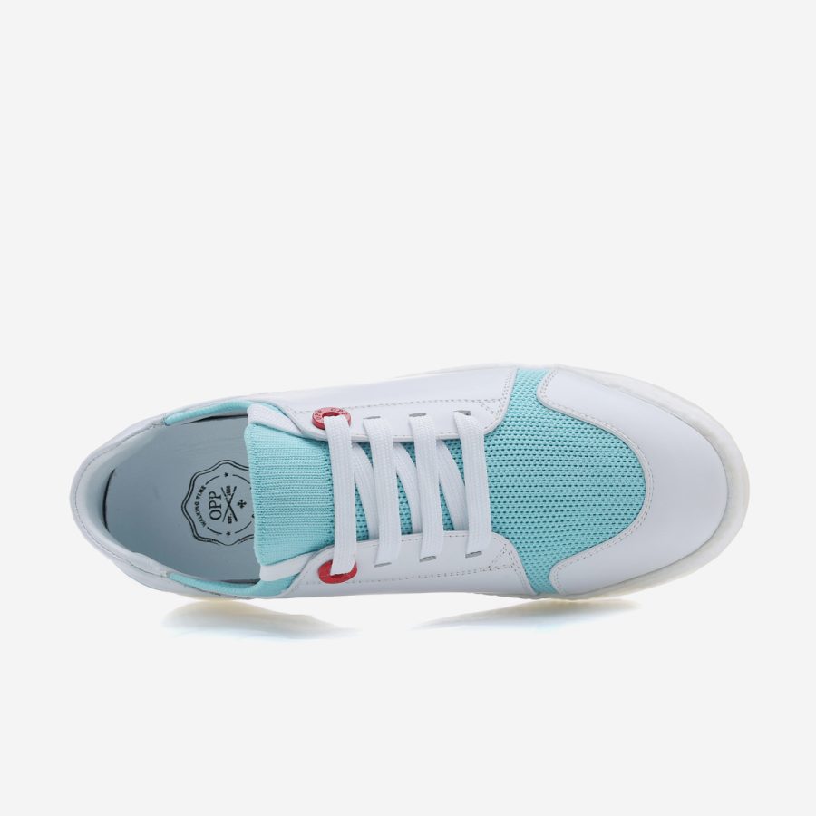 Women Casual Lace-Up Shoes Light Blue - Image 5