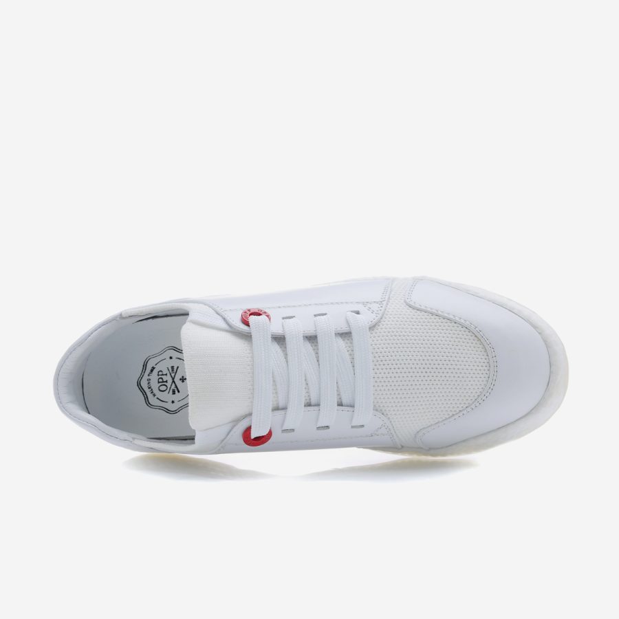 Women Casual Lace-Up Shoes White - Image 5