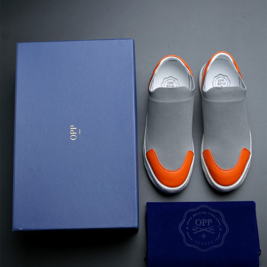 Women Casual Slip On Shoes Grey - Image 7