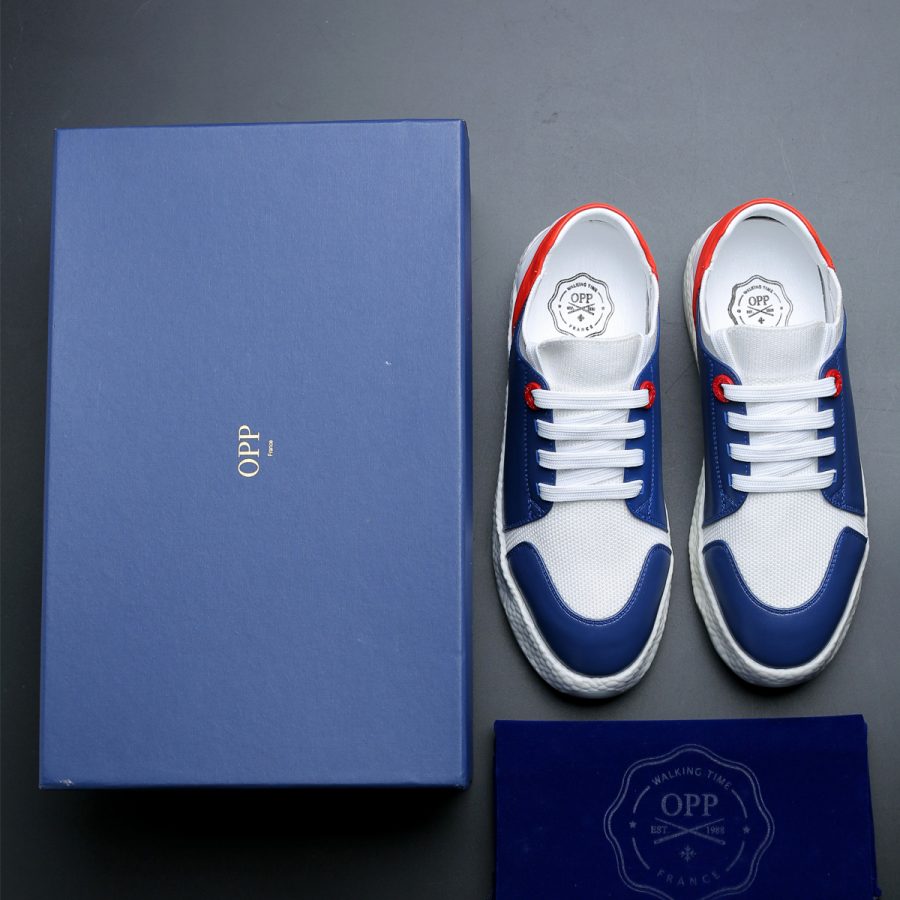 Women Casual Lace-Up Shoes Blue - Image 7