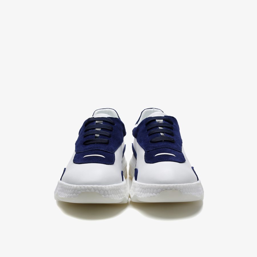 Casual Lace-Up Shoes Blue - Image 2