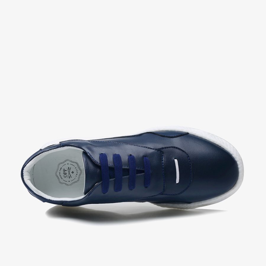Casual Lace-Up Shoes Blue - Image 4