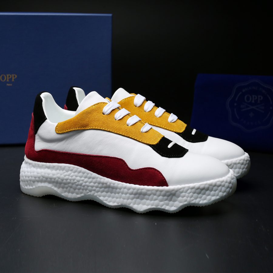 Women Casual Lace-Up Shoes Yellow - Image 7