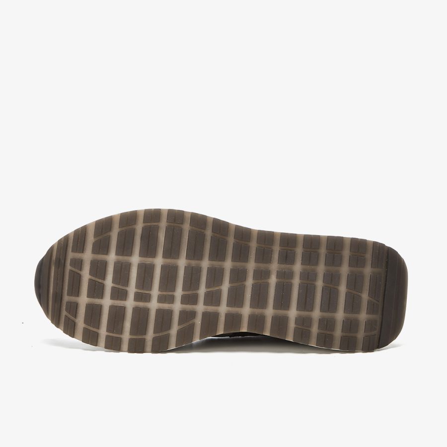 Lace-Up Suede Sneakers Gray - Image 4