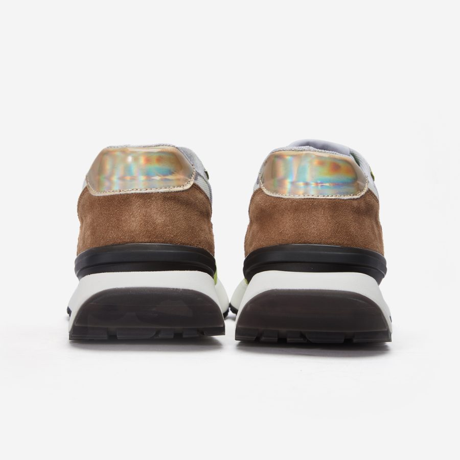 Women Lace-Up Suede Sneaker Tea Green - Image 6