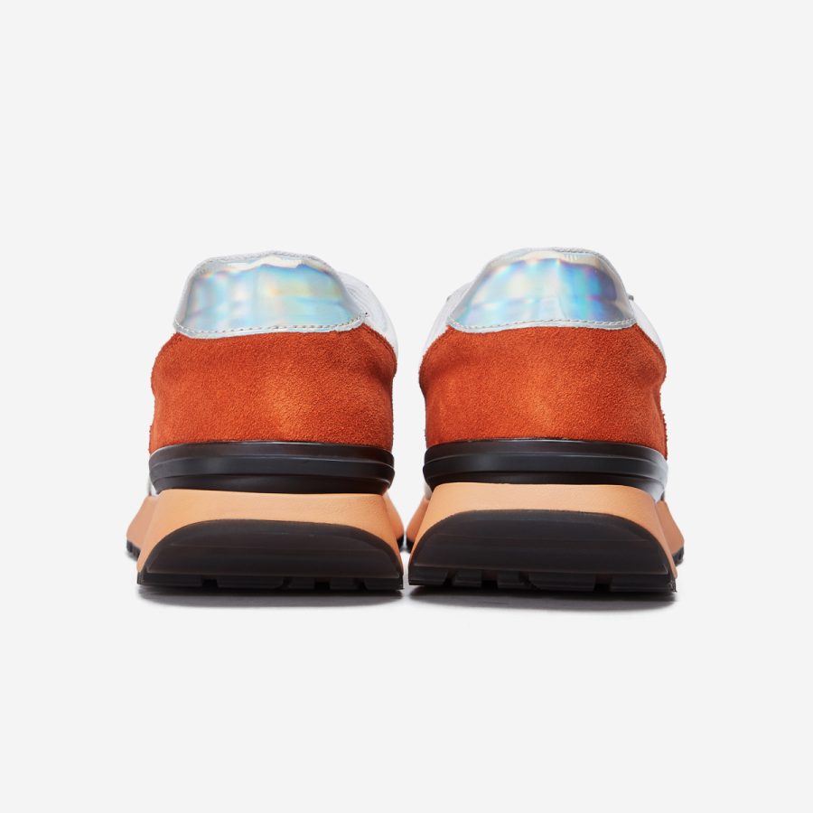 Lace-Up Suede Sneaker White - Image 6