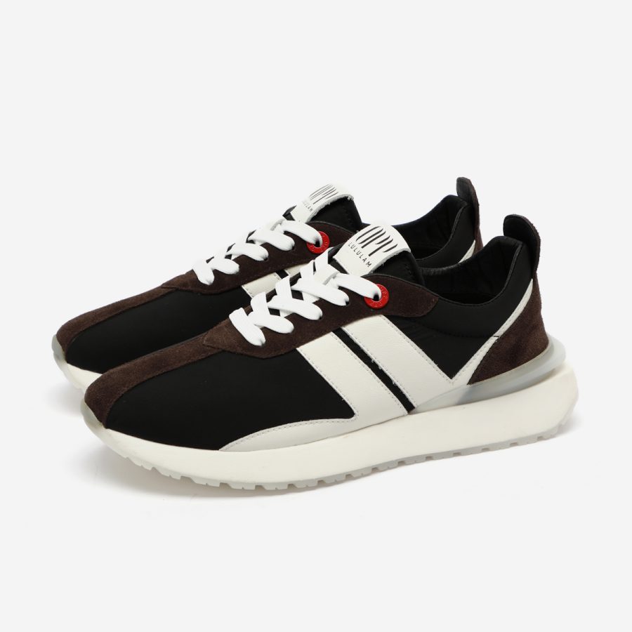 Black Nylon Bumpr Sneakers - Image 3