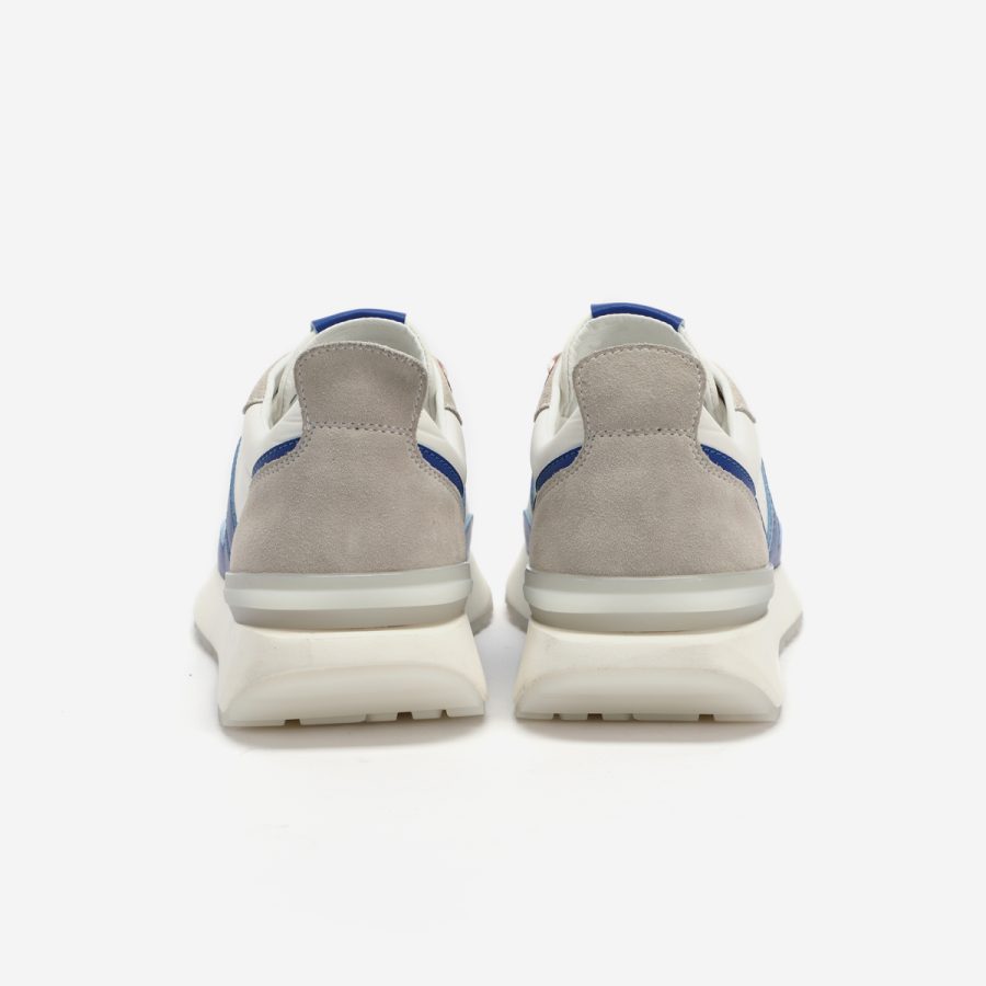 White Nylon Bumpr Sneakers - Image 4