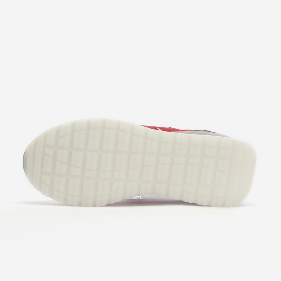 Red Nylon Bumpr Sneakers - Image 6