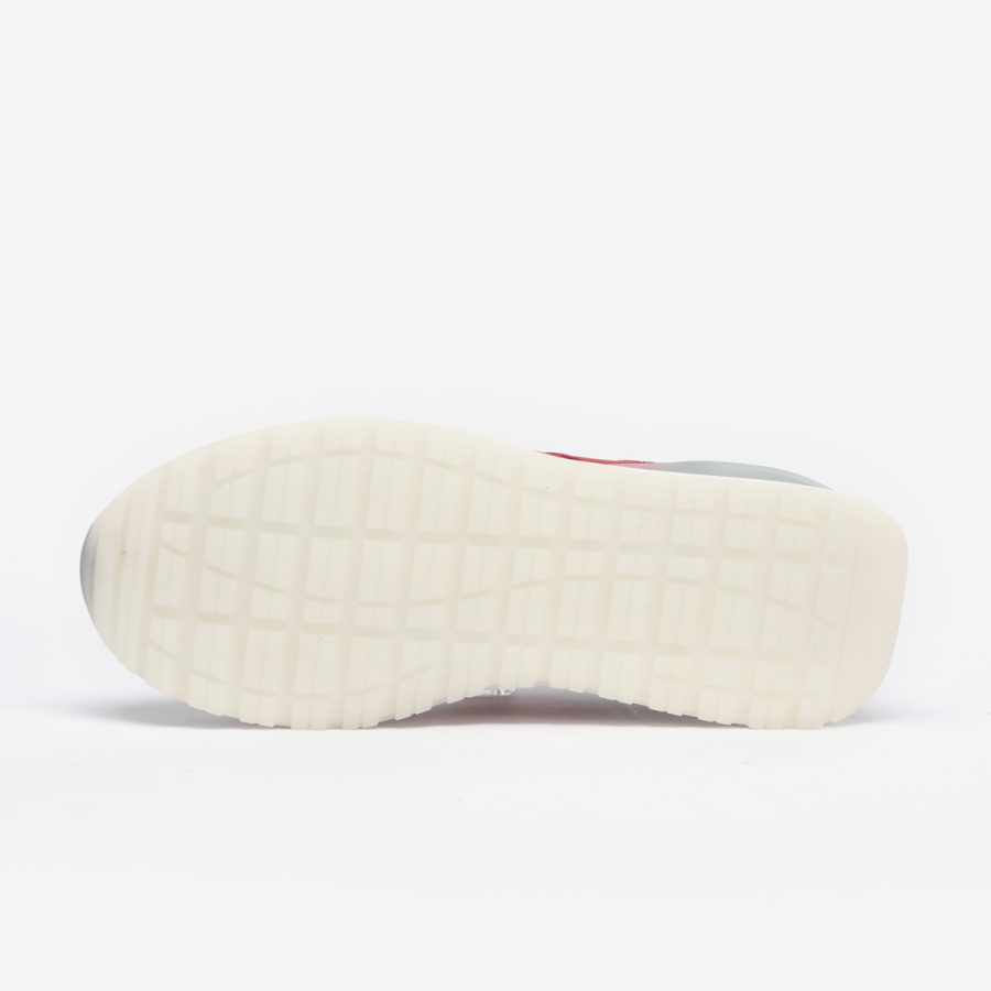 Black Red Nylon Bumpr Sneakers - Image 6