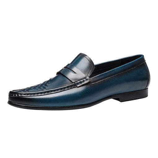 Men Genuine Leather Soft Loafers