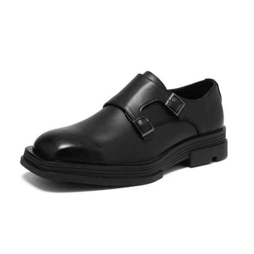 Black-Square-Toe-Fashion-Oxford-Shoes