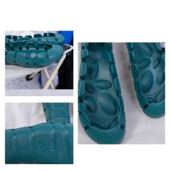 Breathable-PU-Vamp-Slippers-Green-04