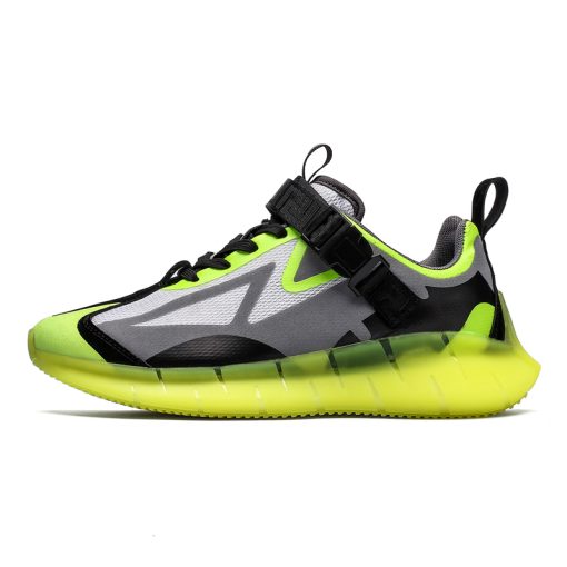 Color-block Luminous Sneakers Green