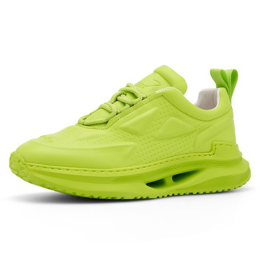 Cutout Sole Lightweight Sneakers Green