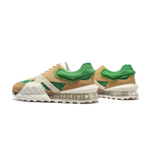 Lace-Up Air Cushion Sneakers Green-M050519 (4)