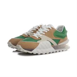 Lace-Up Air Cushion Sneakers Green-M050519 (5)
