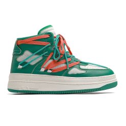 Lace-Up-High-Top-Sneakers-Green-01