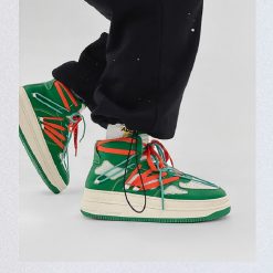 Lace-Up-High-Top-Sneakers-Green-02