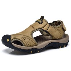 Men-Breathable-Sandals-Khaki