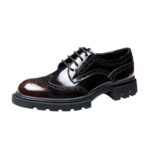 Men Patent Leather Trend Oxford