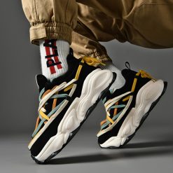 Platform Height Increasing Sneakers Black-MA054801 (2)