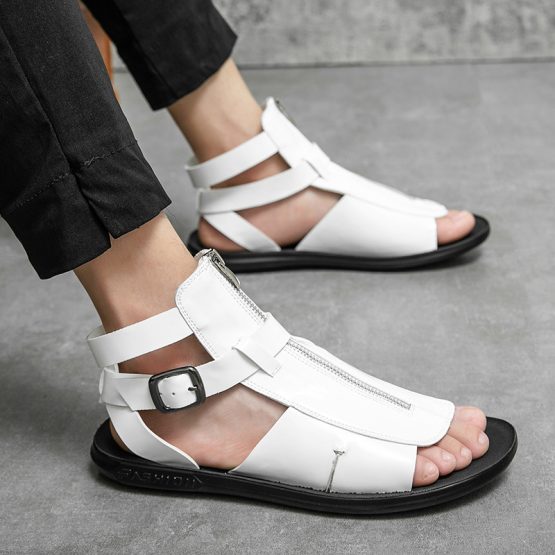 Men Fashion Cutout Sandals