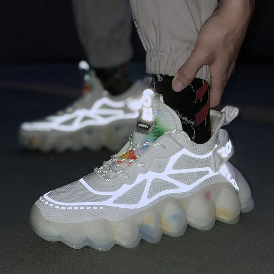 Men Luminous Running Sneakers
