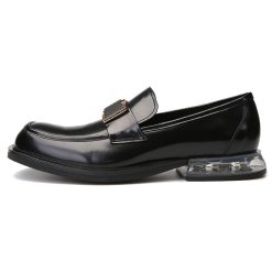 Air Cushion British Style Loafers Black (1)
