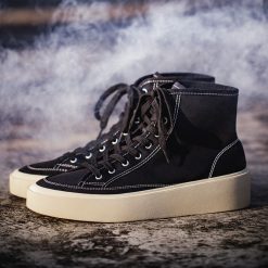 Classic High Top Casual Shoes Black-M0219001 (4)