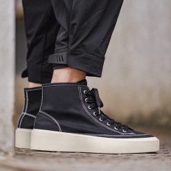 Classic High Top Casual Shoes Black-M0219001 (5)