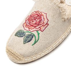 Embroidered Rose Fisherman Slippers Beige-WA109895 (6)