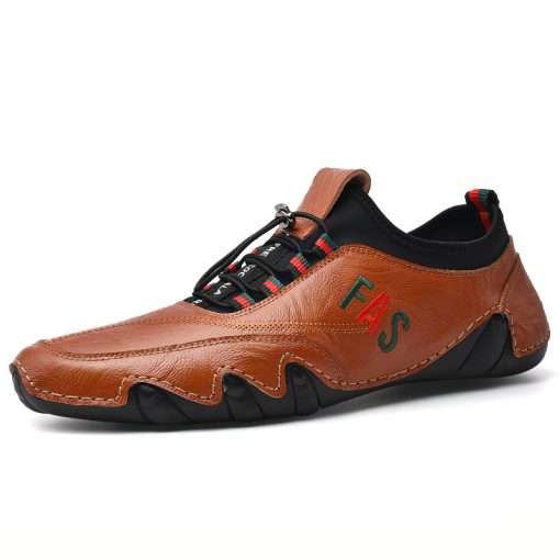 FAS Men Leather Casual Shoes