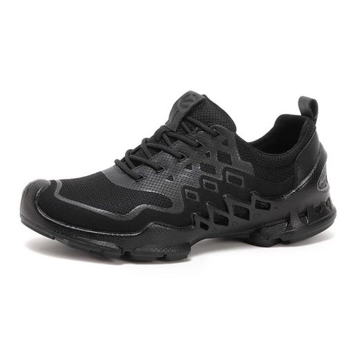 Lace-up Breathable Sneakers Black