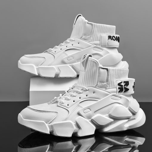 Men-Mesh-High-Top-Sneakers-White-01