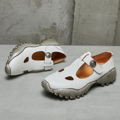 Platform Clog Sandals White-MA0615307 (2)