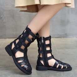 Women Cutout High-top Sandals-WA078495 (5)