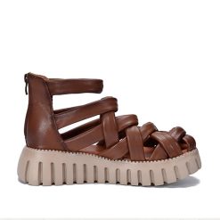 Women Platform Leather Sandals-WA078395 (4)