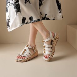 Women Square Toe Platform Sandals-WA0710695 (4)