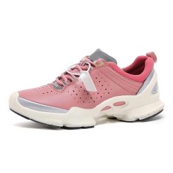 Women Stitching Hollow Sneakers Pink