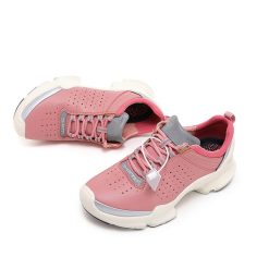 Women Stitching Hollow Sneakers Pink-WA06156 (5)