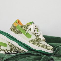 Niche Design Casual Shoes Green (5)