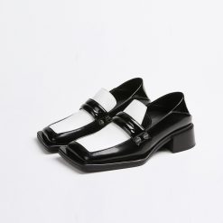 Women-Black-and-White-Loafers-02