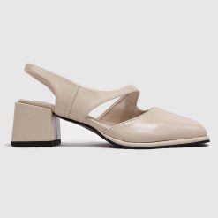 Women Chunky Heel Simple Cutout Single Shoes -WA1122995 (2)